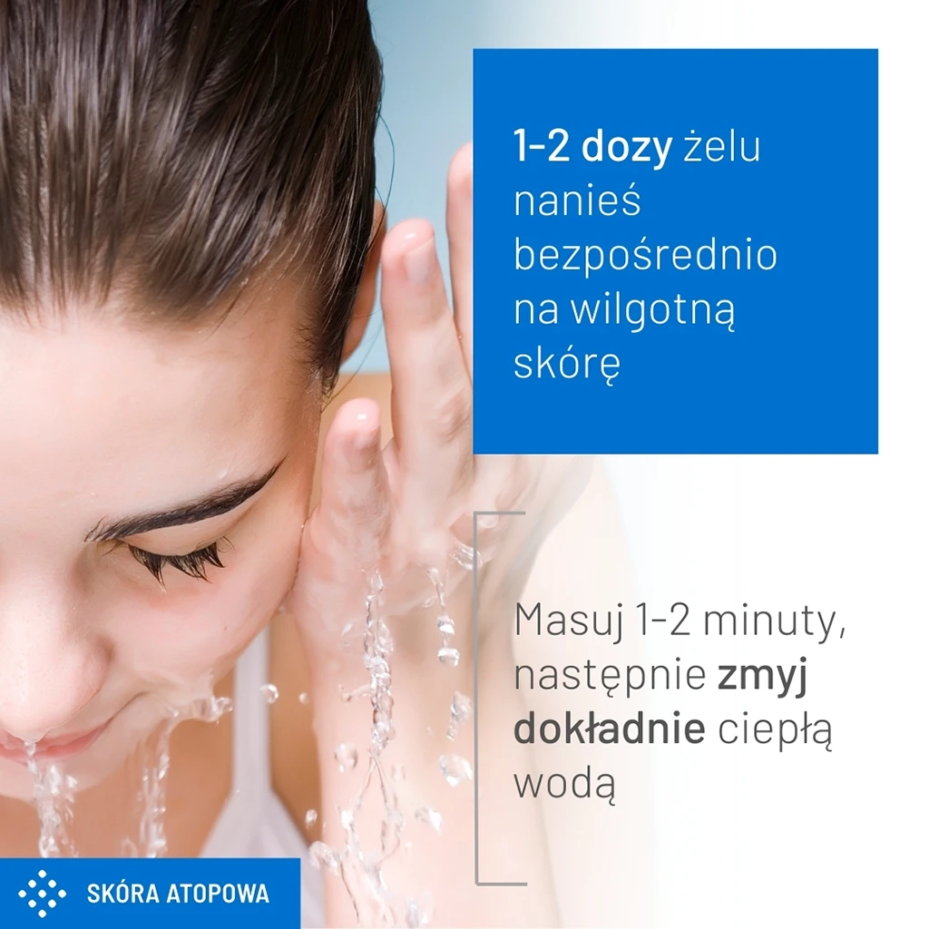 Sylveco Dermo gel detergente viso pelle atopica delicato