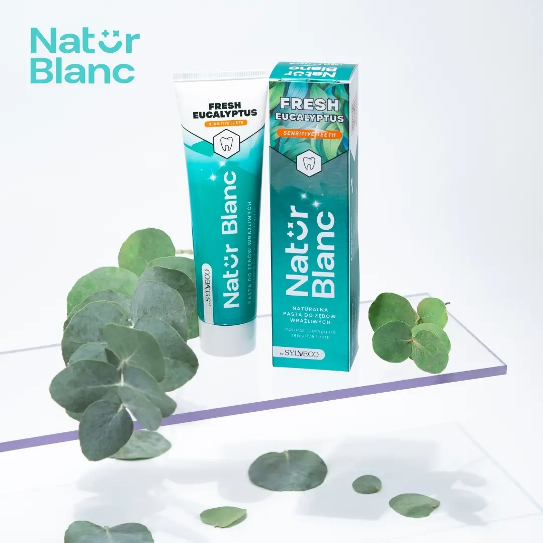Sylveco Natur Blanc dentifricio Fresh Eucalyptus denti sensibili