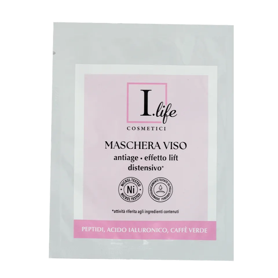 I Life Maschera Viso con Peptide Monouso lift anti-età