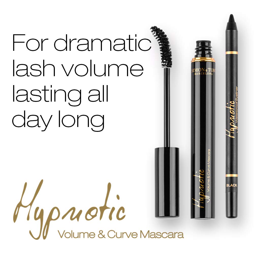 Simon & Tom Hypnotic Mascara Waterproof 7 ml Nero + Eyeliner