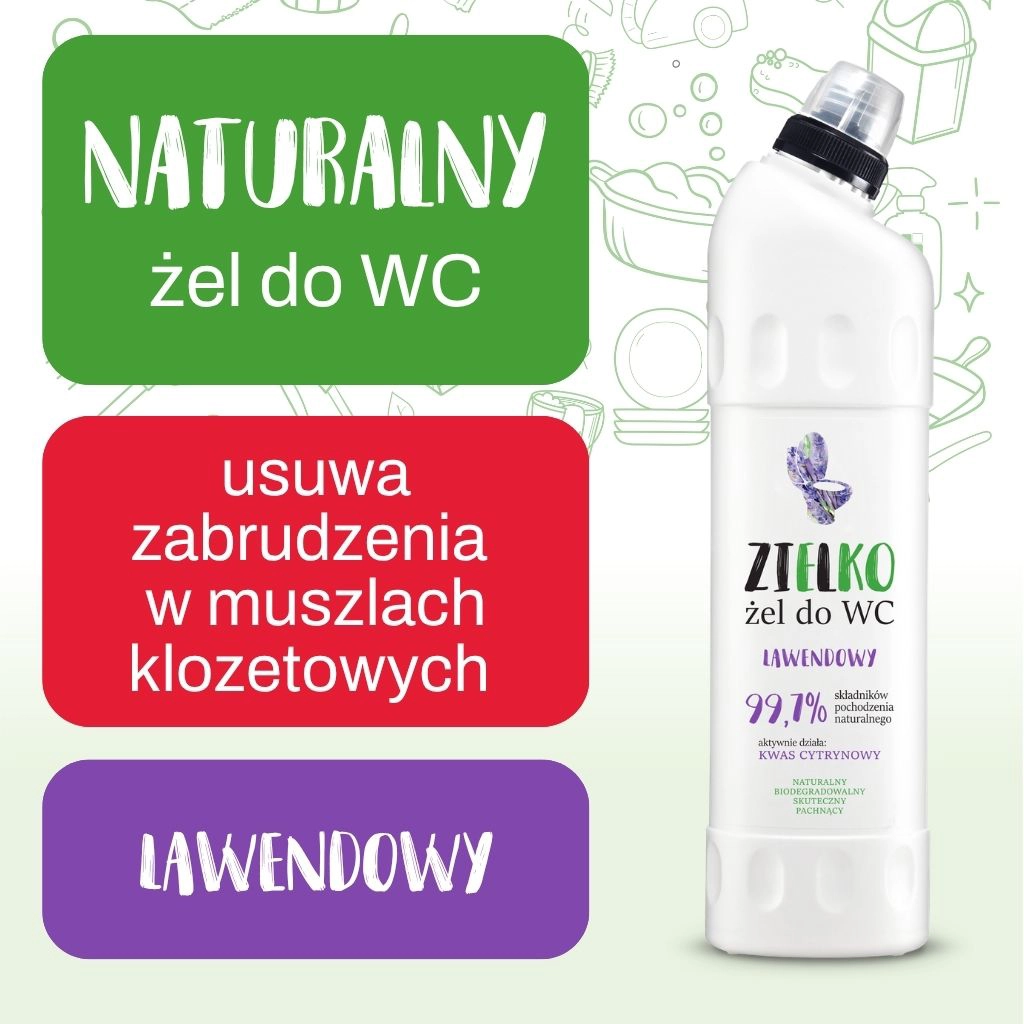 Zielko Gel WC Lavanda Anticalcare Pulizia Bagno
