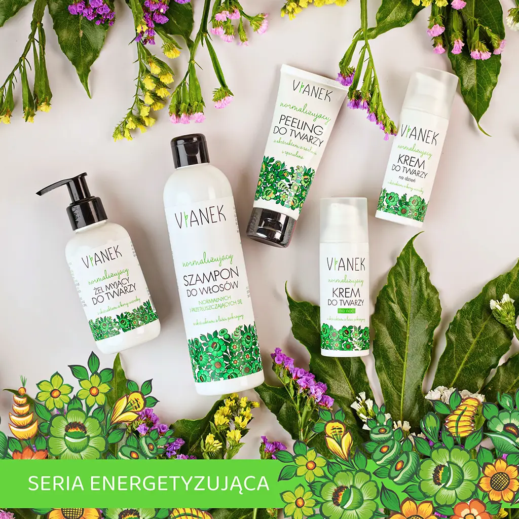 Vianek Shampoo Normalizzante ortica 300 ml capelli grassi