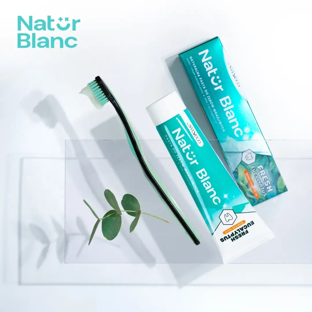 Sylveco Natur Blanc dentifricio Fresh Eucalyptus denti sensibili