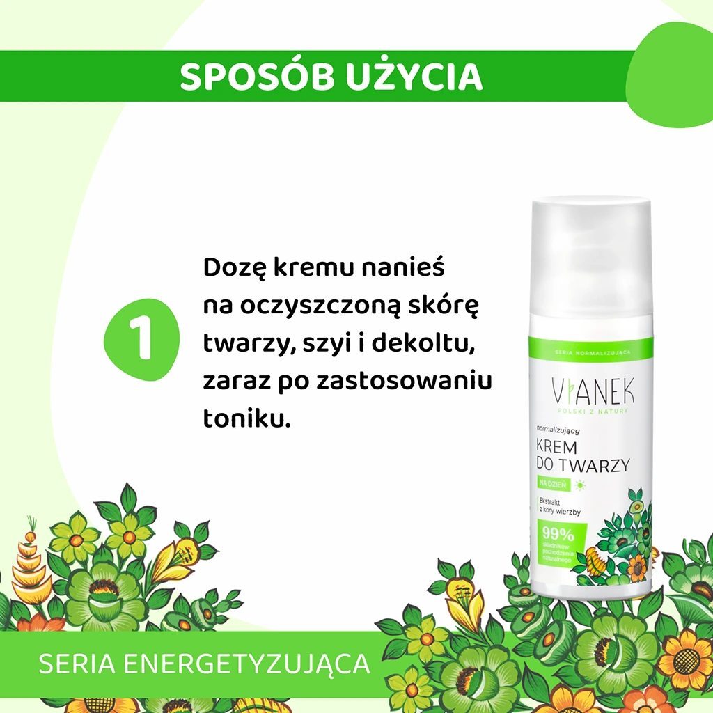 Vianek crema viso giorno normalizzante uva 50 ml