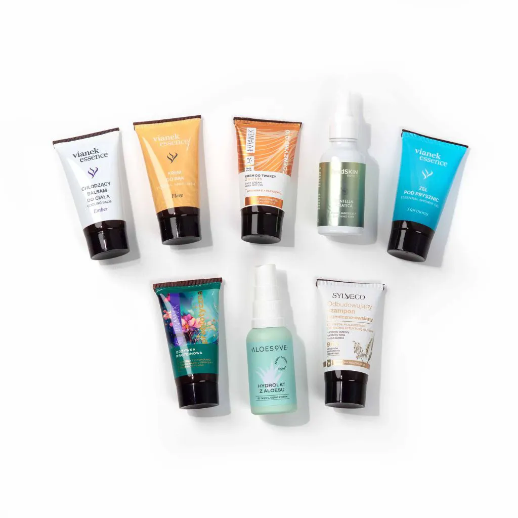 Sylveco Set Viaggio Mini Cosmetici Viso Corpo Capelli Pochette