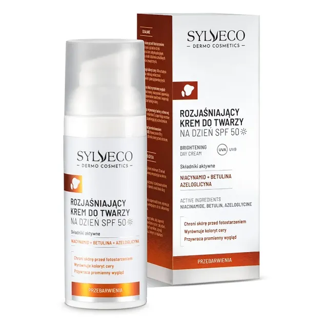 Sylveco Dermo crema viso giorno SPF50 antimacchie