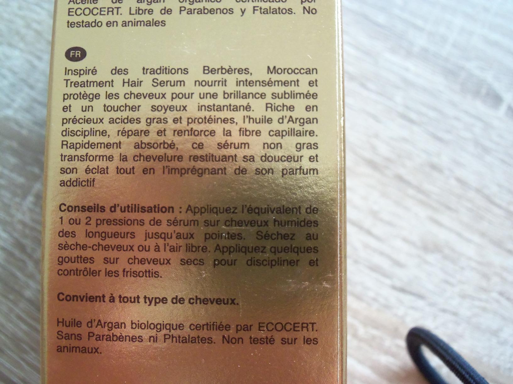 Simon & Tom Moroccan Siero Capelli Argan 100 ml Anticrespo
