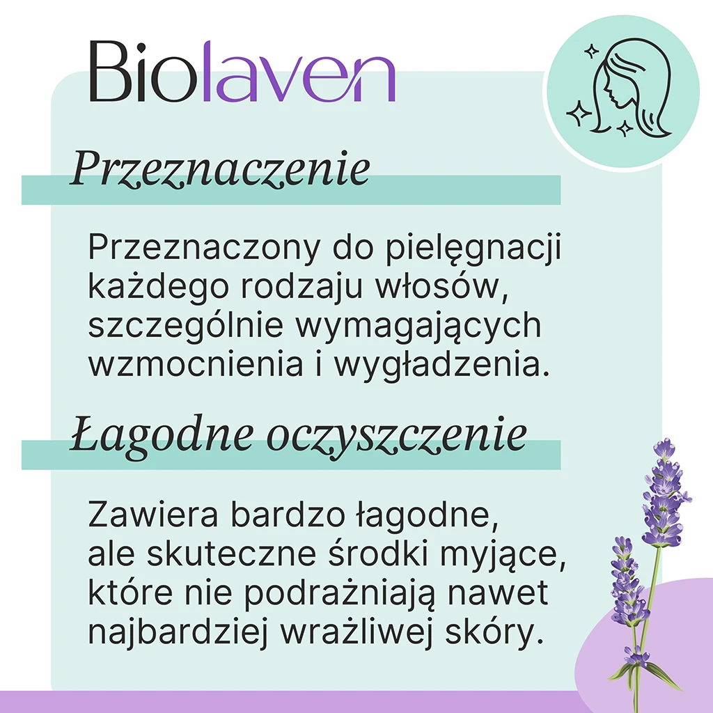Biolaven Rinforzante Shampoo Capelli 300 ml Uso Quotidiano