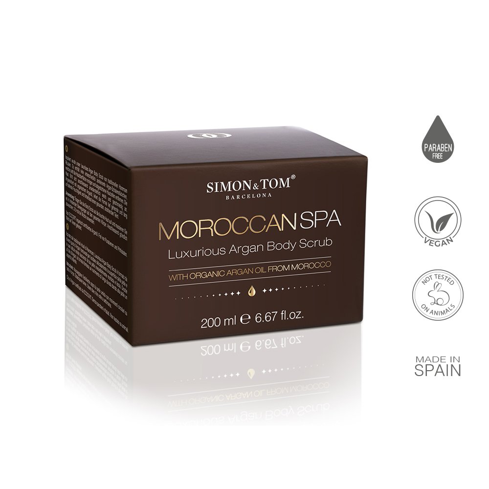 Simon&Tom Moroccan Spa scrub corpo 200 ml olio argan