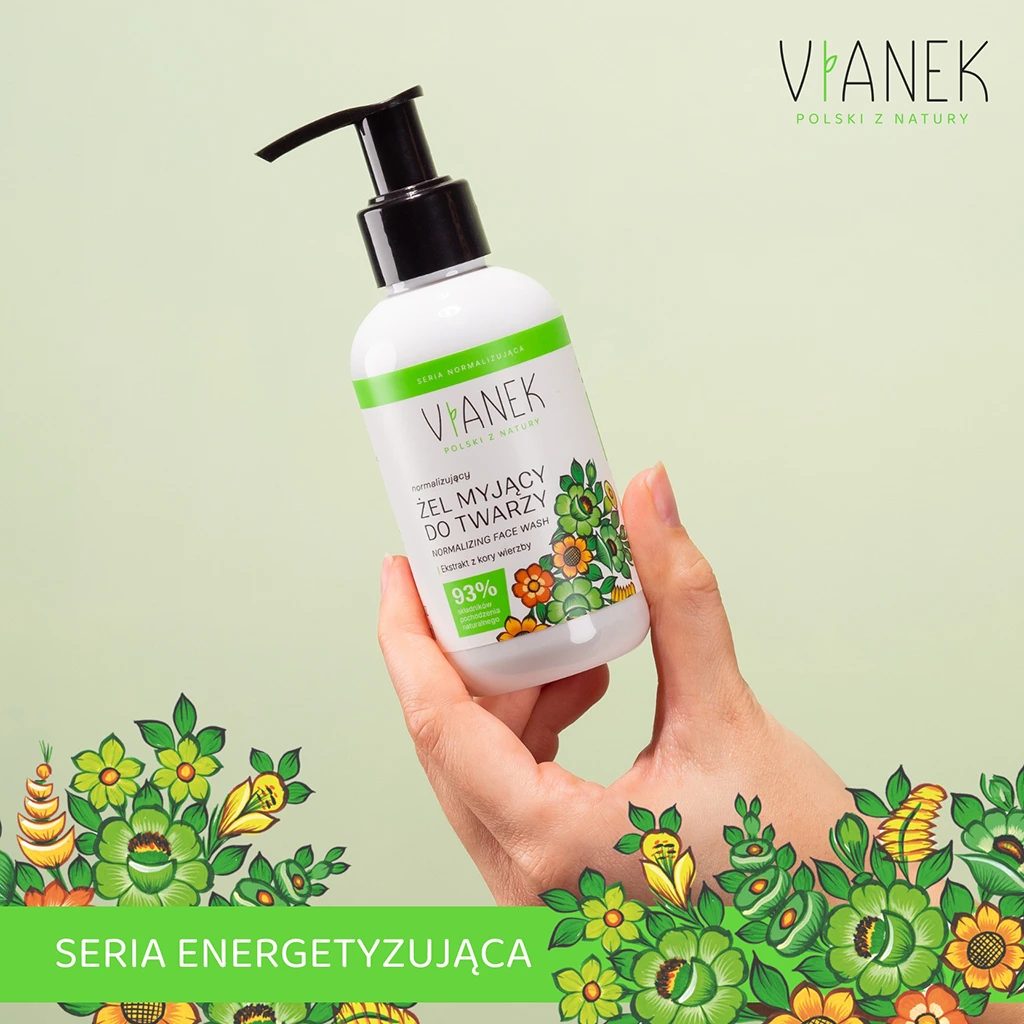 Vianek Classico Gel Detergente Viso 150 ml Pelle Grassa