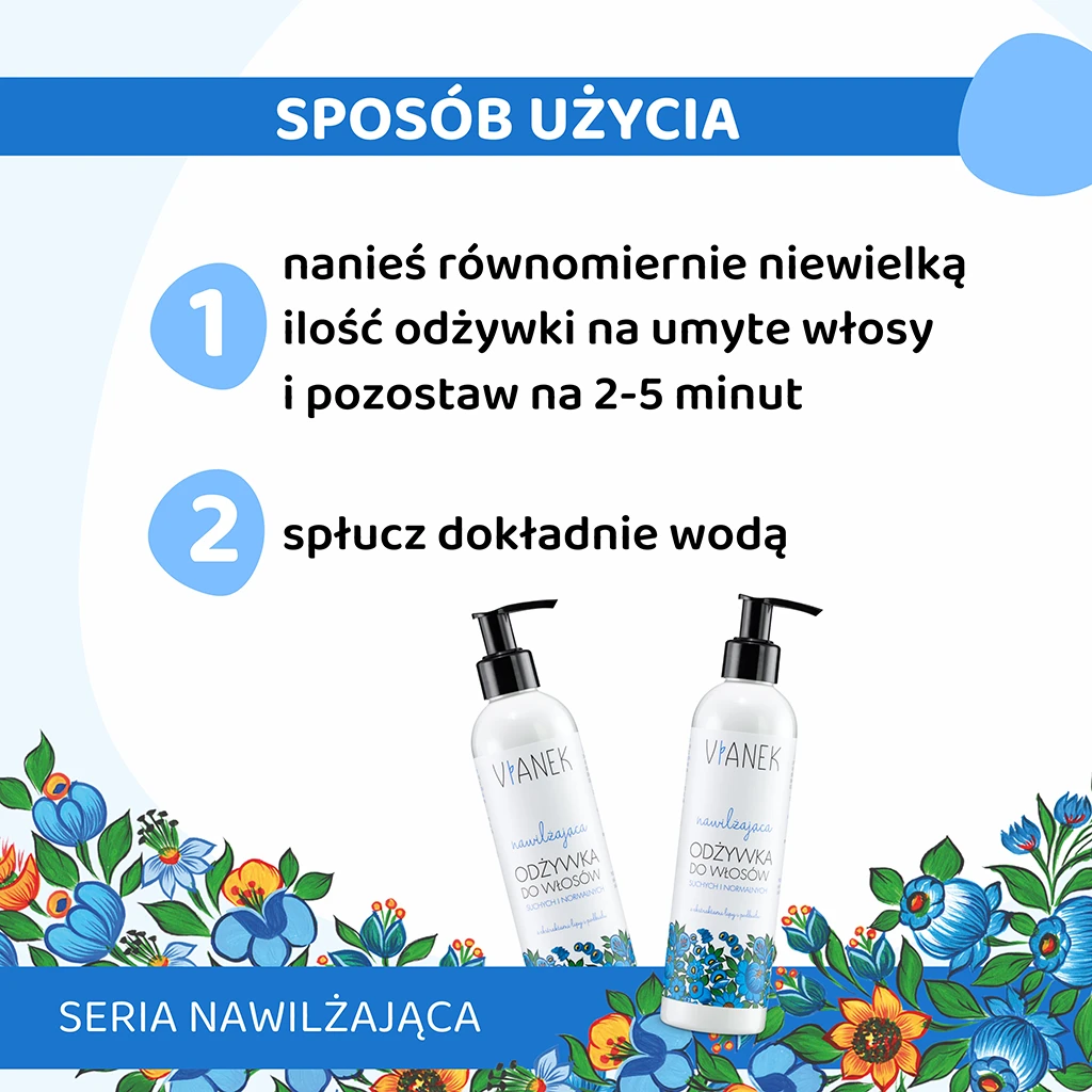 Vianek Classico Balsamo Capelli Idratante 300 ml Anticrespo
