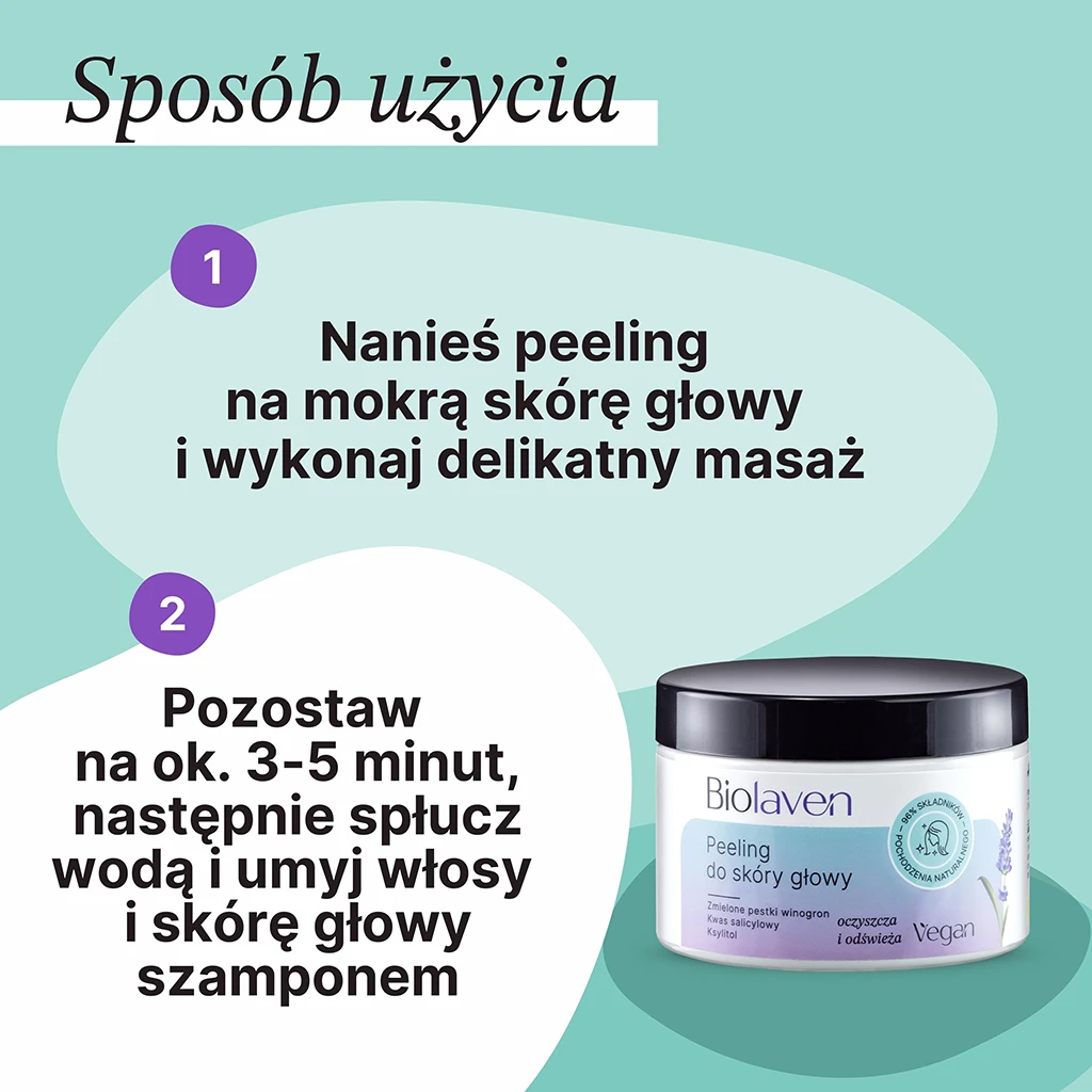 Biolaven Peeling Cuoio Capelluto Zucchero 155 g Purificante
