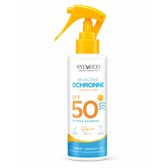 Sylveco Dermo Latte Protettivo SPF50 Viso e Corpo Leggero