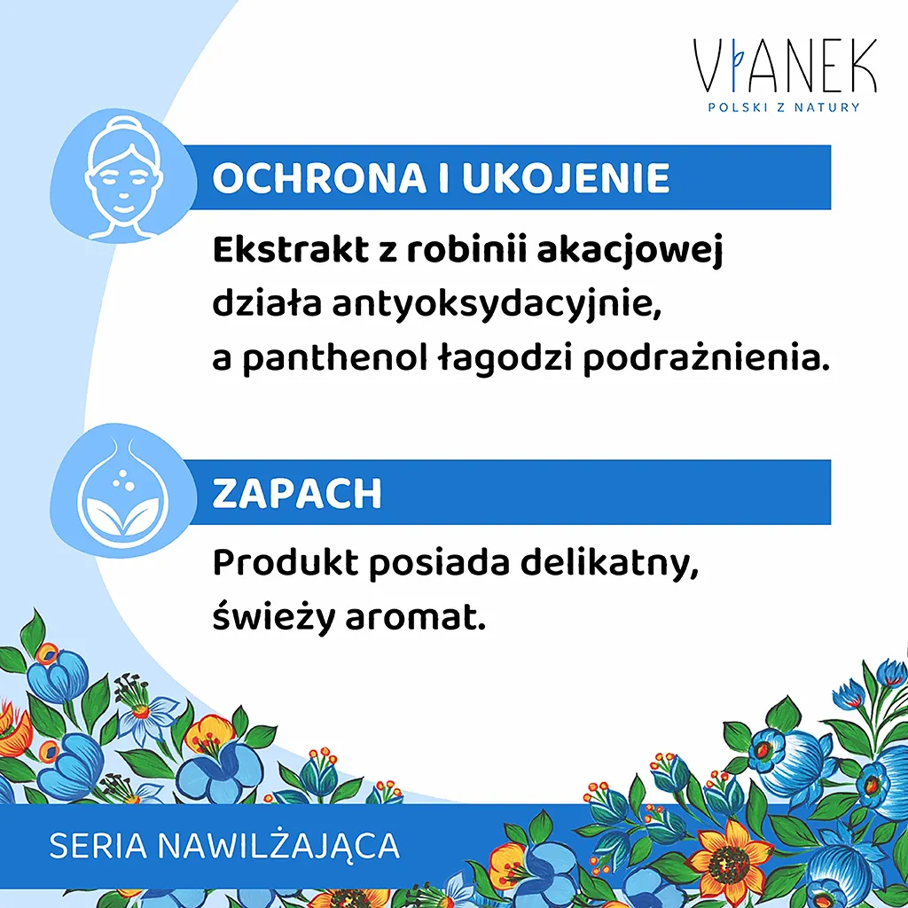 Vianek Classico Acqua Micellare Idratante 200 ml Pelle Secca
