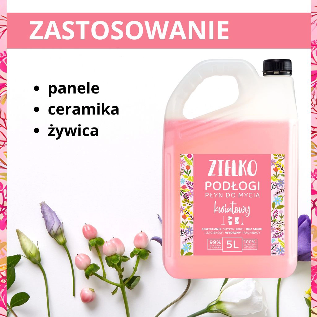 Zielko Detergente Pavimenti Floreale 5L