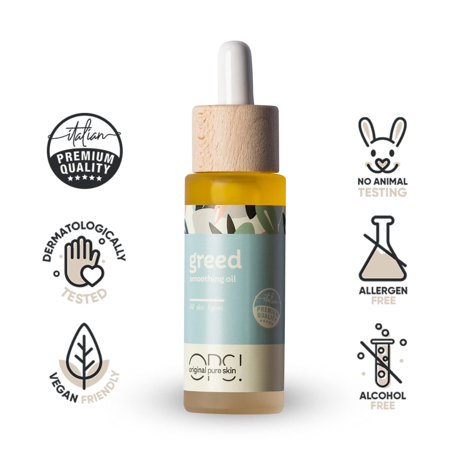 OPS Greed Olio Viso Jojoba 30 ml Illuminante
