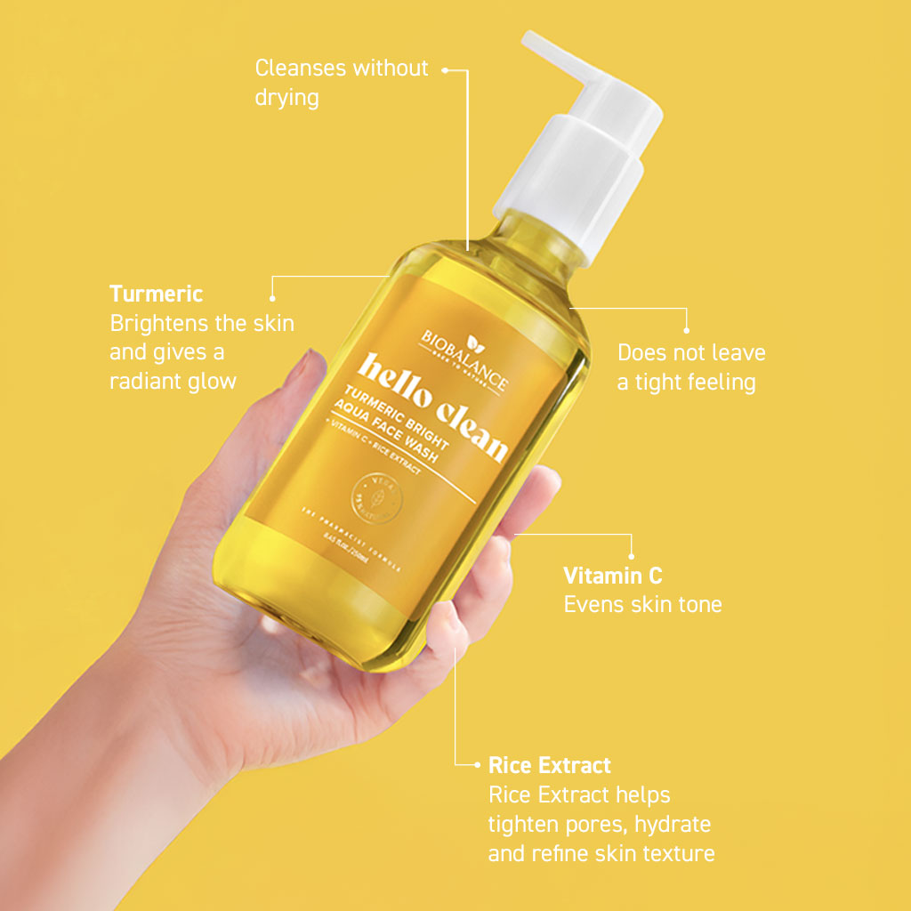 Biobalance Hello Clean Turmeric Detergente 250 ml illuminante
