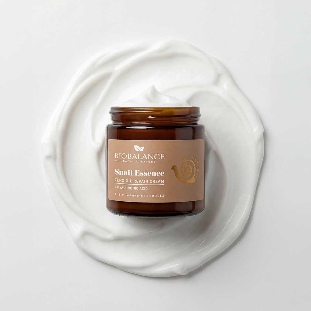 Biobalance Snail Essence crema viso 100 ml oil-free