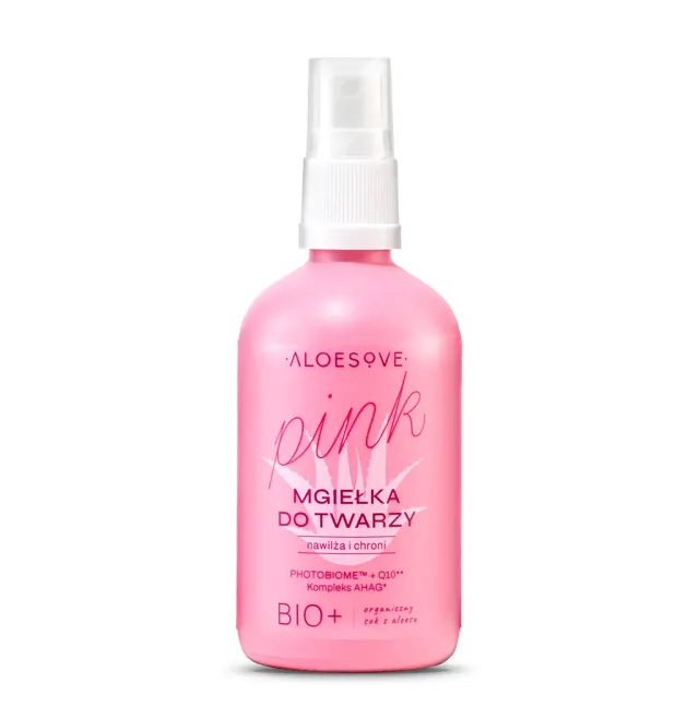 Vianek Aloesove Pink spray viso idratante