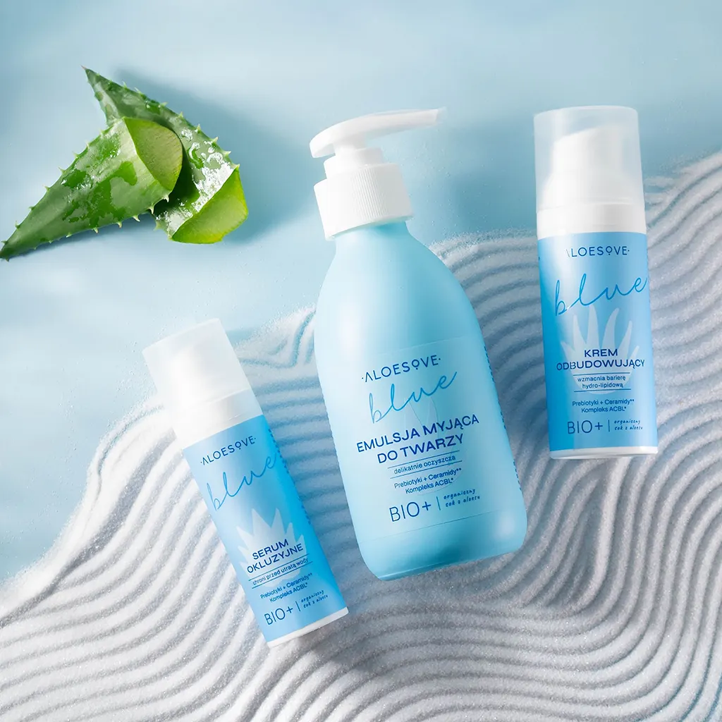 Vianek Aloesove Blue Crema Viso Riparatrice Idratante