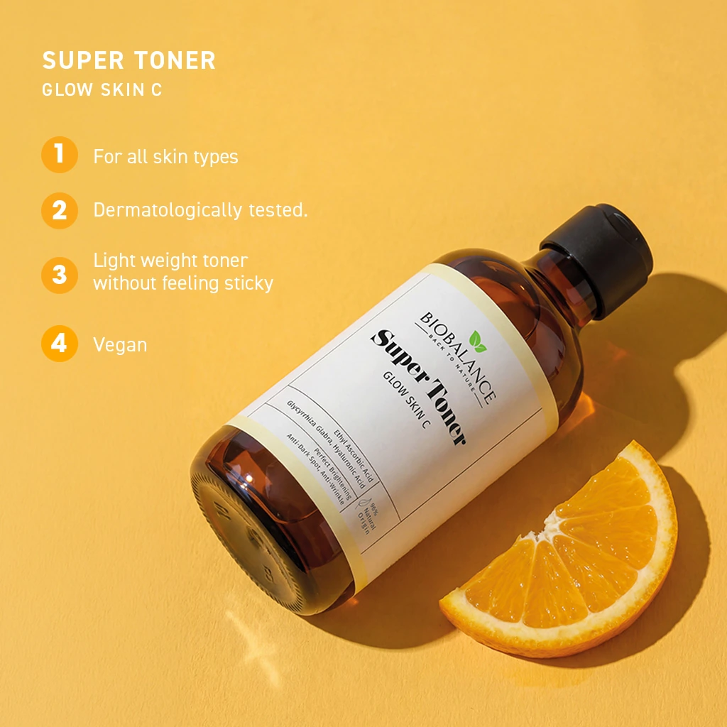 Biobalance Glow Skin C Super Toner tonico viso 250 ml illuminante