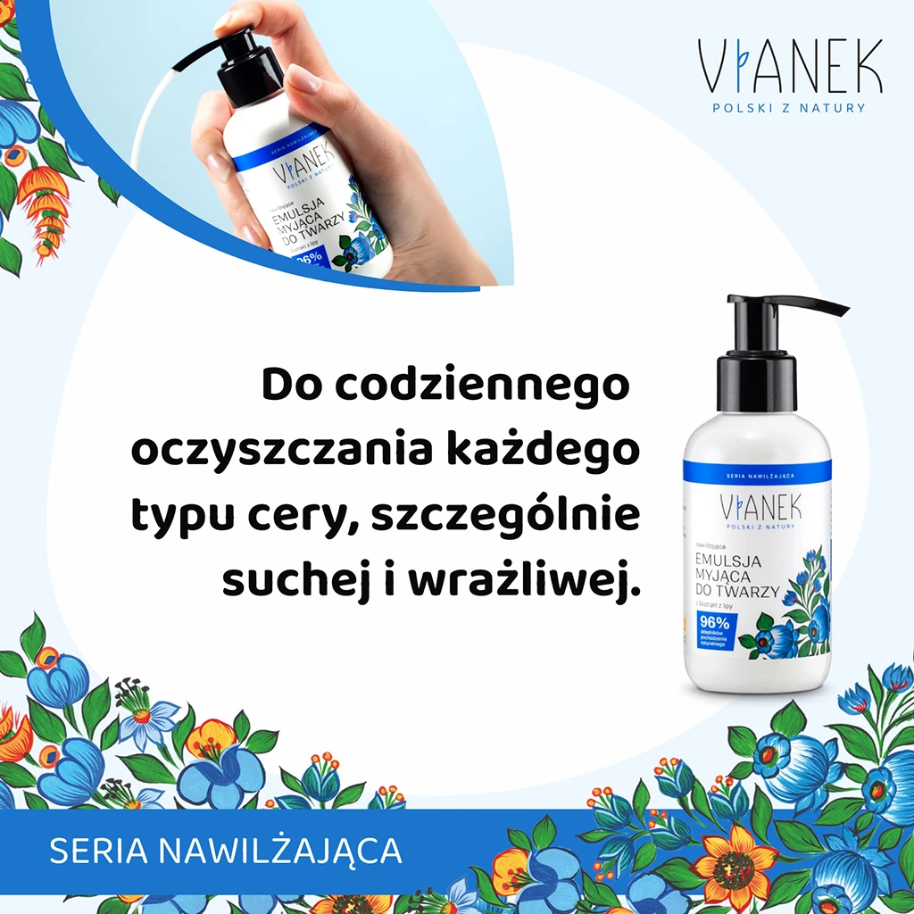 Vianek Classica Emulsione Detergente Viso Delicata