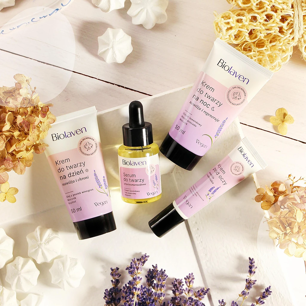 Biolaven Crema Viso Giorno Idratante Uva Lavanda