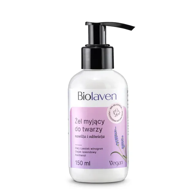 Biolaven Gel Detergente Viso Idratante Lavanda