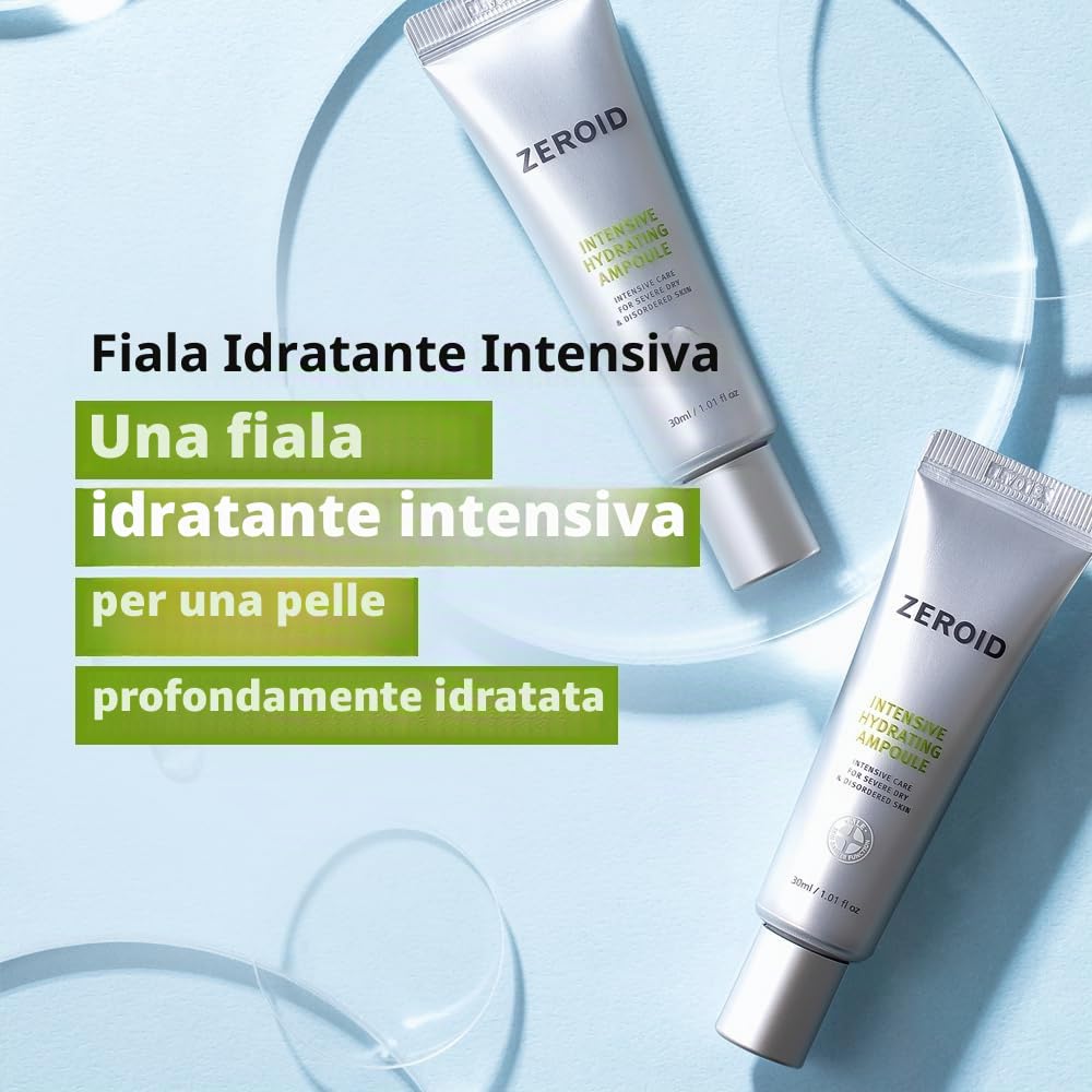 Zeroid Intensive Ampolla Idratante viso 30 ml ialuronico