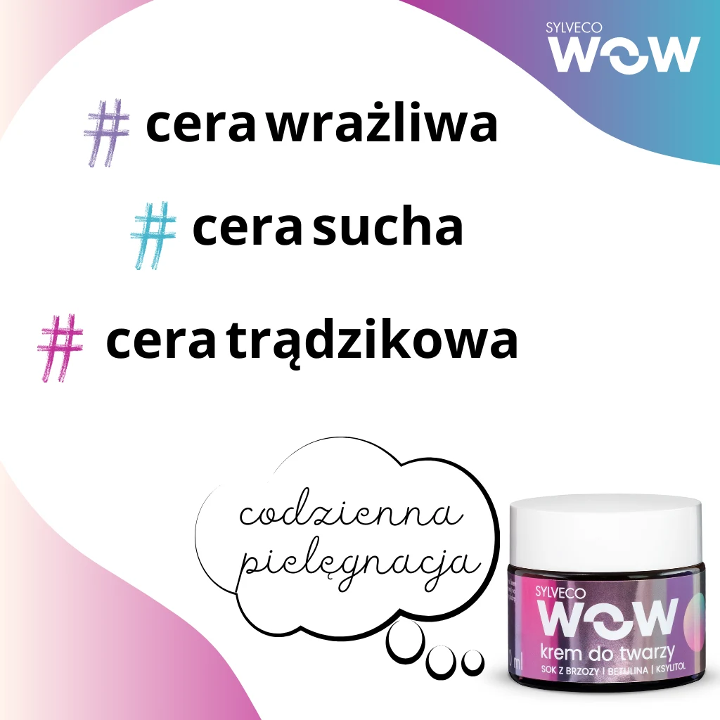 Sylveco WOW crema viso giovani 50 ml