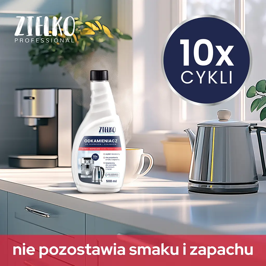 Zielko Decalcificante Macchine Caffè e Bollitori Anticalcare