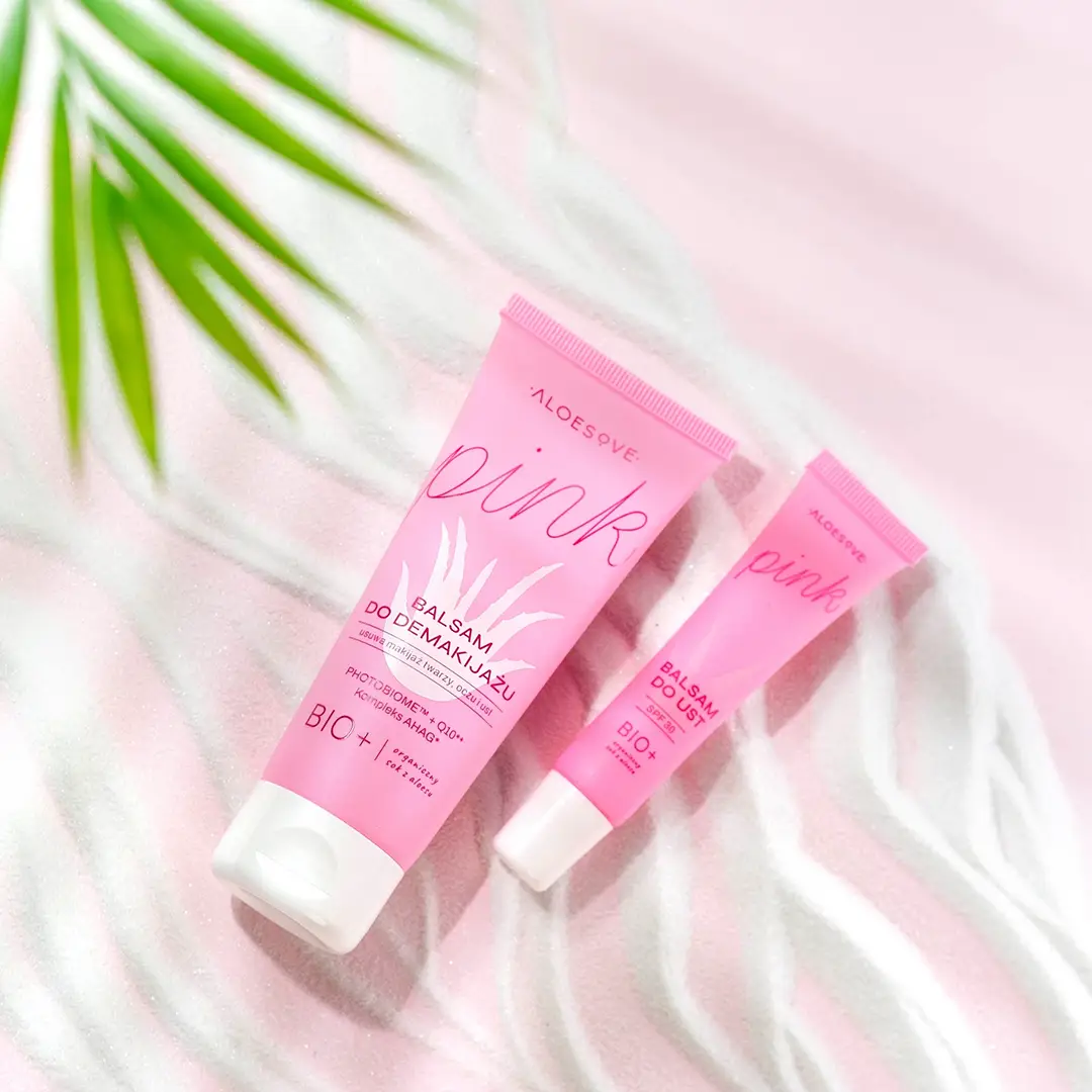 Vianek Aloesove Pink balsamo struccante cocco
