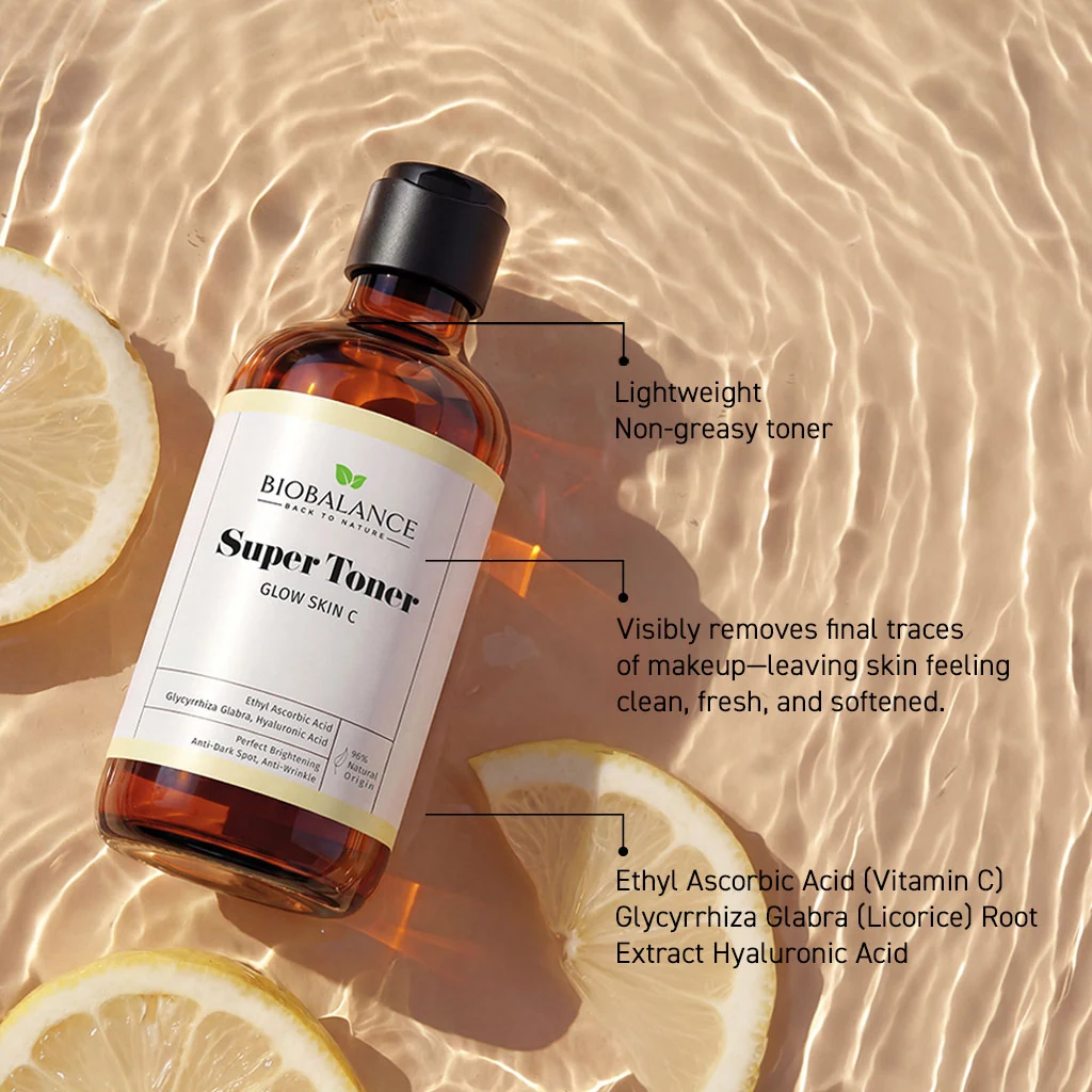 Biobalance Glow Skin C Super Toner tonico viso 250 ml illuminante