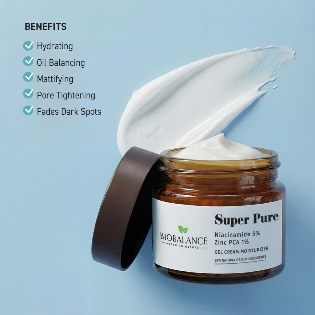 Biobalance Super Pure Crema Gel Viso 50 ml pelli grasse
