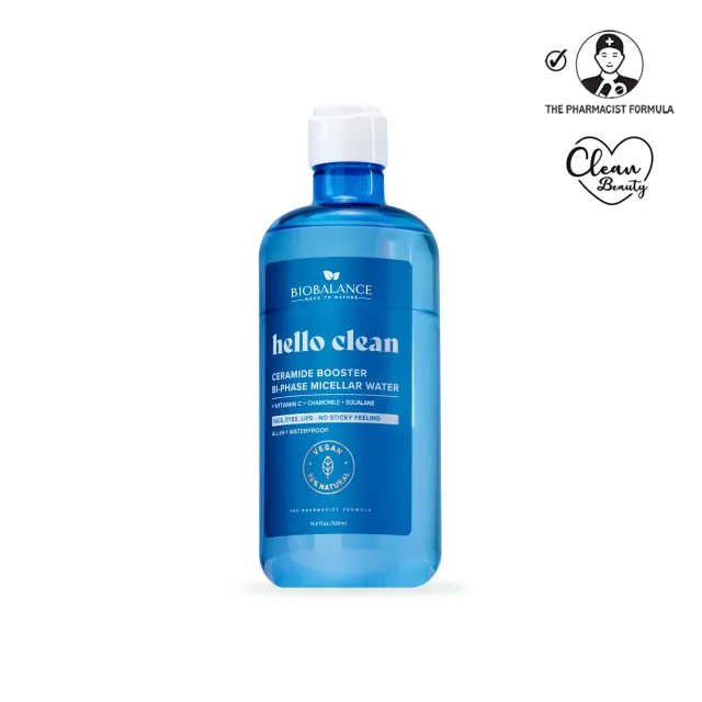Biobalance Hello Clean Ceramide Booster acqua micellare 500 ml