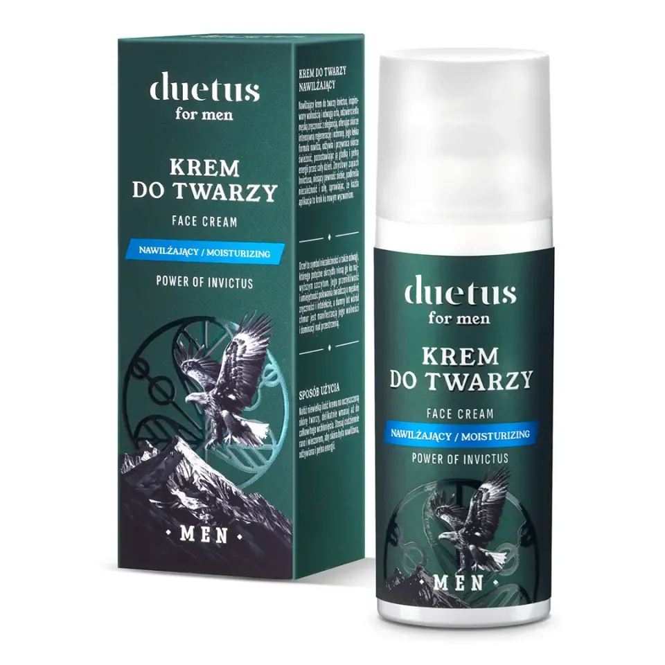 Duetus For Men Power of Invictus Crema Viso idratante