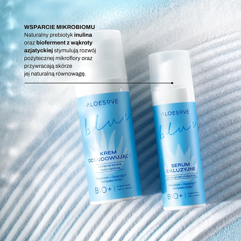 Aloesove Blue siero occlusivo viso ceramidi pelle secca
