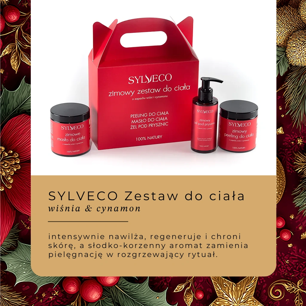 Sylveco Set Invernale kit corpo ciliegia e cannella