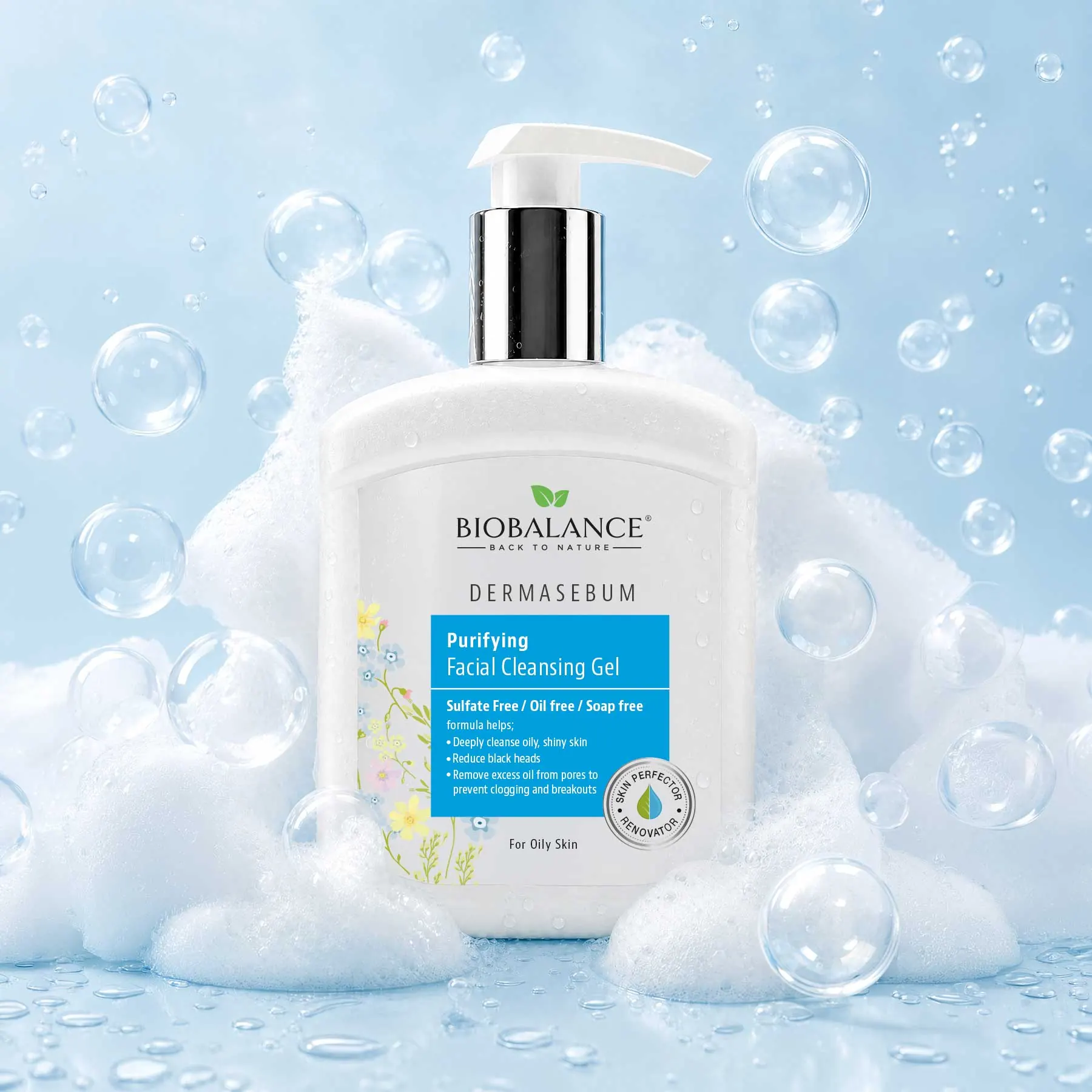Biobalance Dermasebum Gel Detergente 250 ml purificante