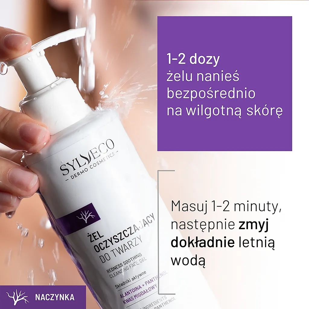 Sylveco Dermo Gel Detergente Viso Pelle Arrossata