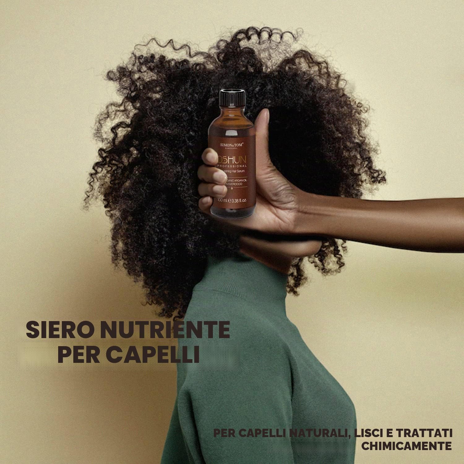 Simon & Tom Oshun Siero Capelli 100ml Olio Argan