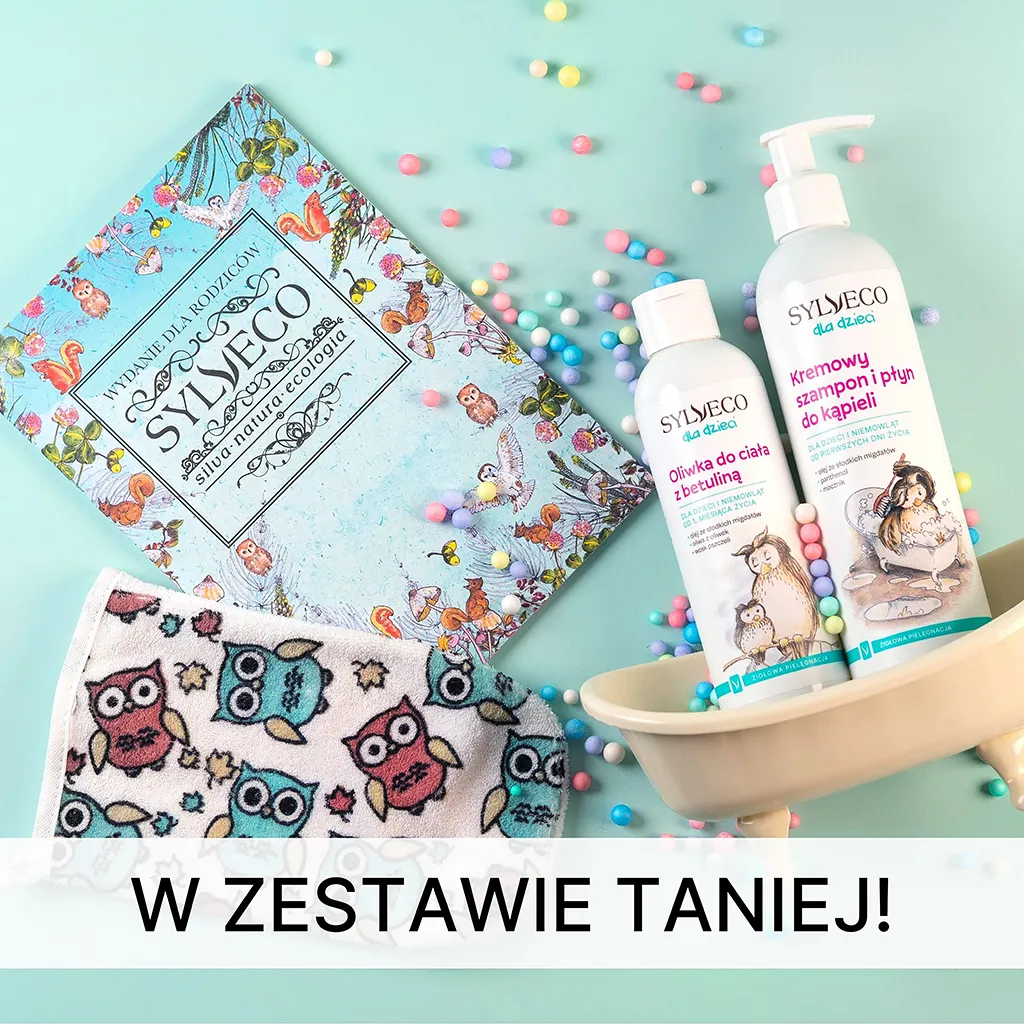 Vianek Sylveco Bambini Set Bagno Shampoo Olio Salvietta Delicato