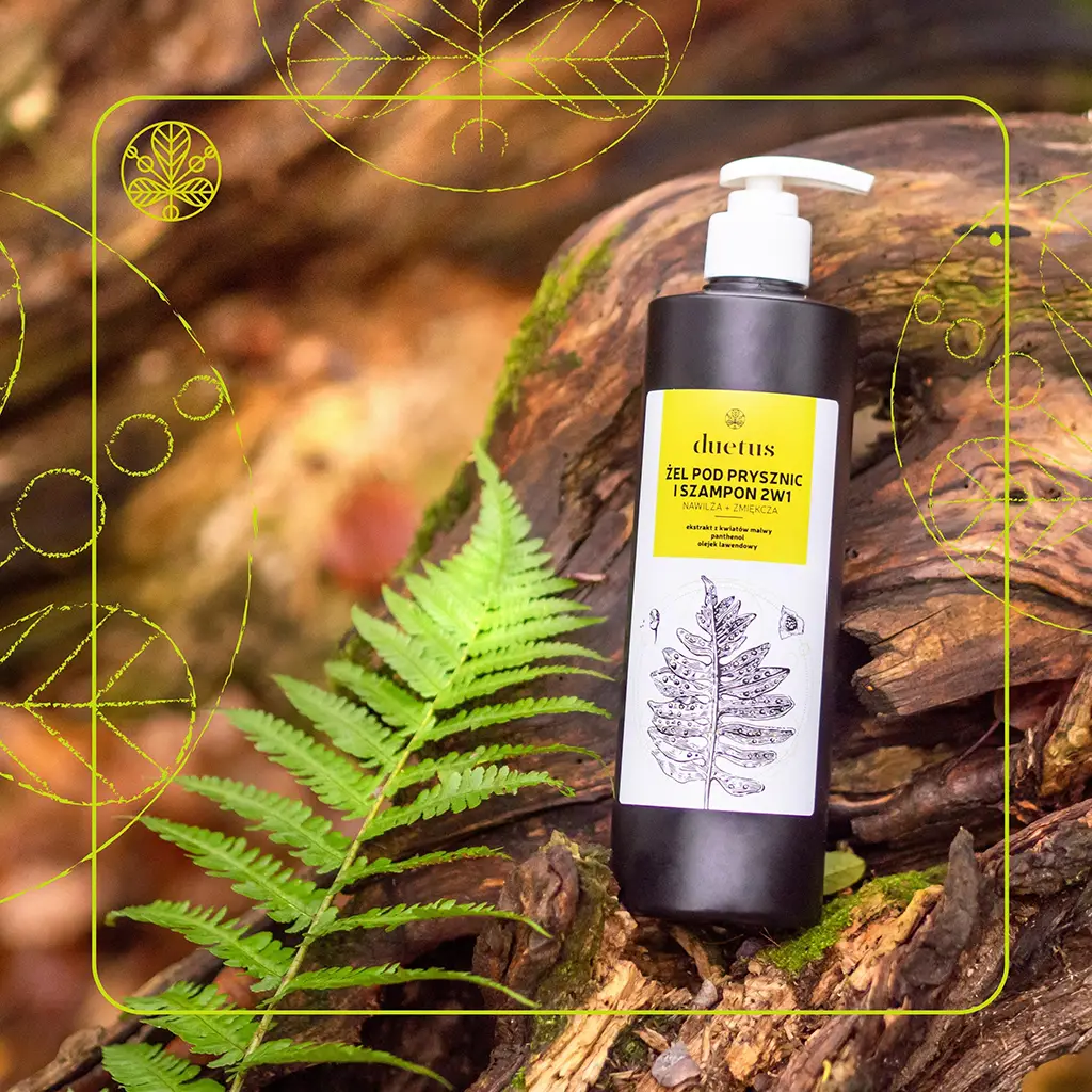 Vianek Duetus gel doccia e shampoo 2in1 pelli sensibili