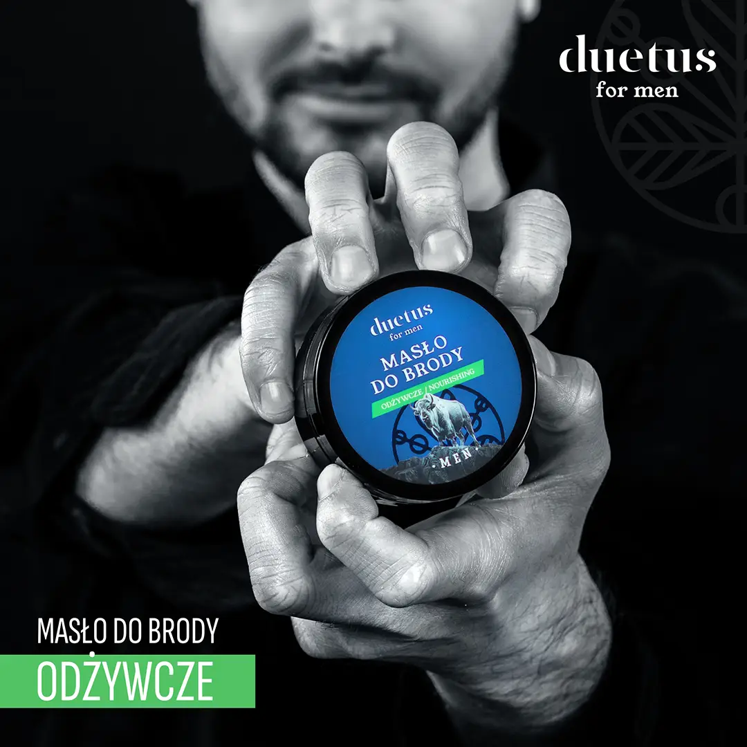 Duetus For Men Burro Barba Nutriente Modellante Uomo