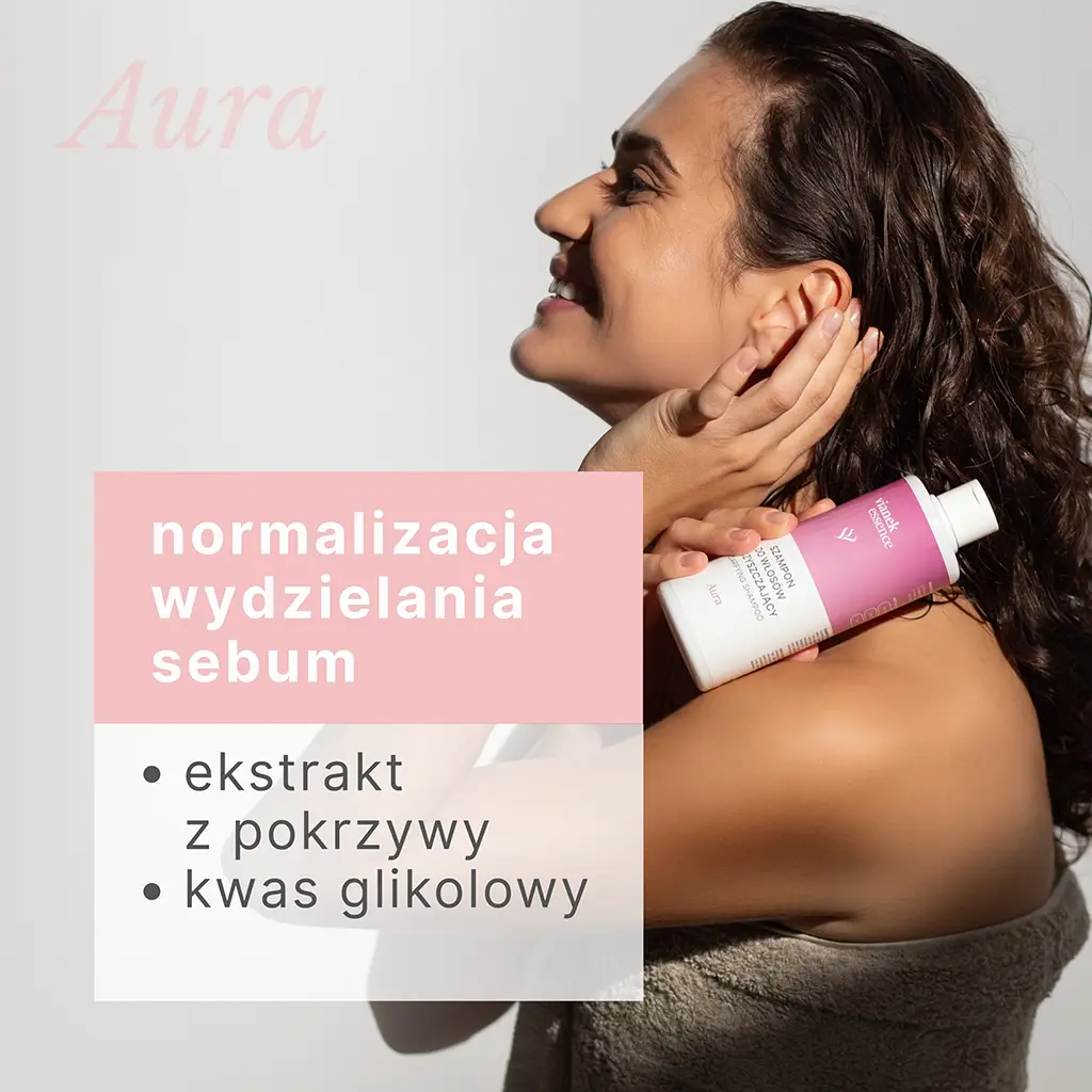 Vianek Essence Aura shampoo purificante ortica 300 ml