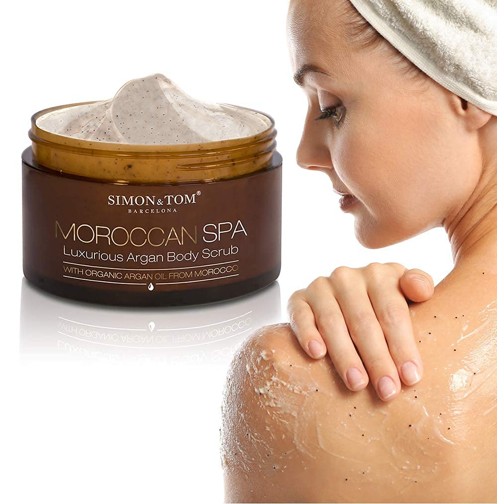 Simon&Tom Moroccan Spa scrub corpo 200 ml olio argan