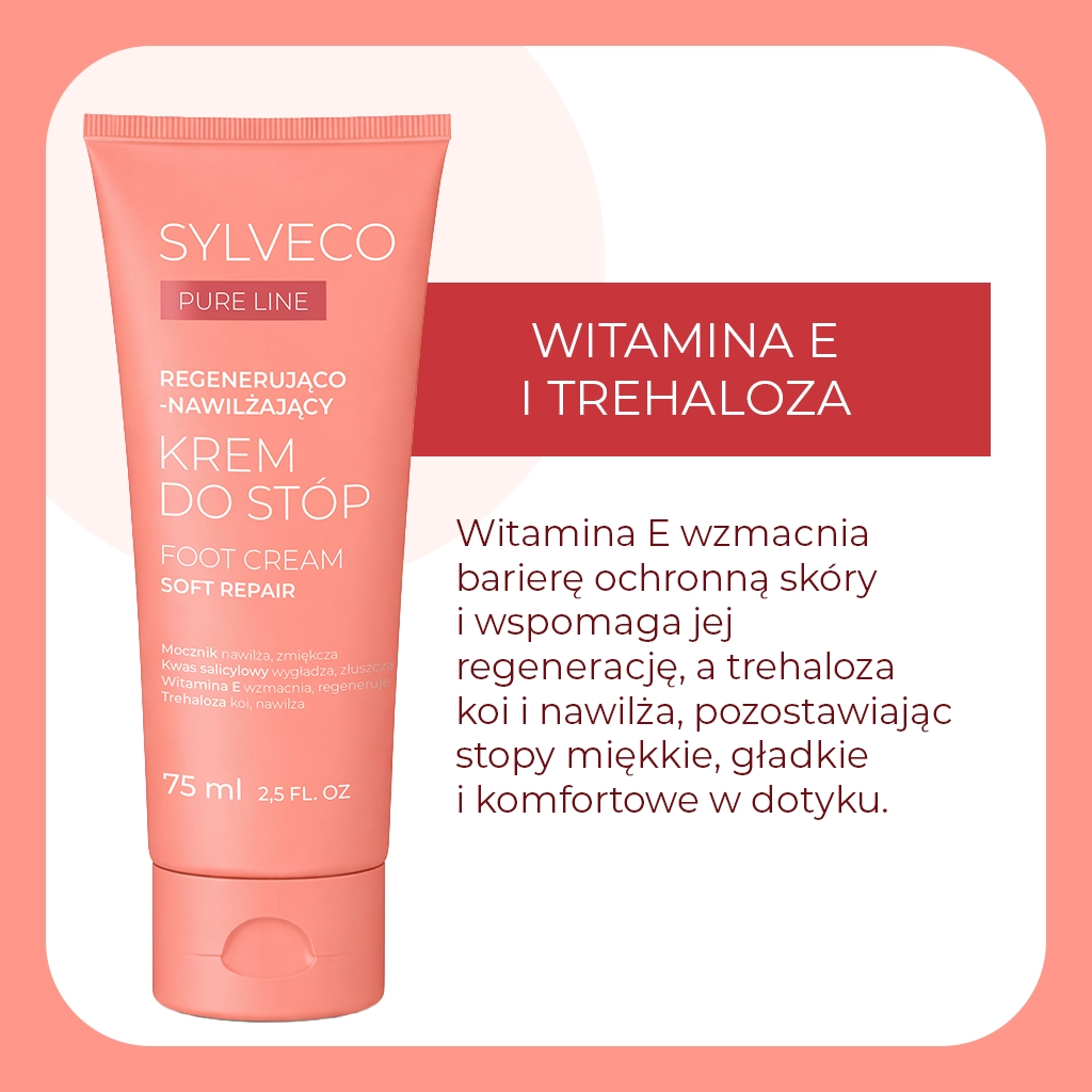Sylveco Pure Line crema piedi rigenerante urea talloni secchi