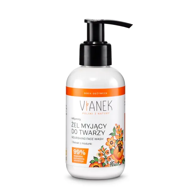 Vianek Classico Gel Detergente Viso nutriente miele