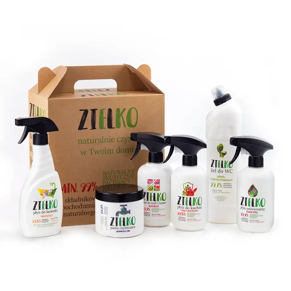 Zielko Set Pulizia Casa 6 pezzi multisuperficie