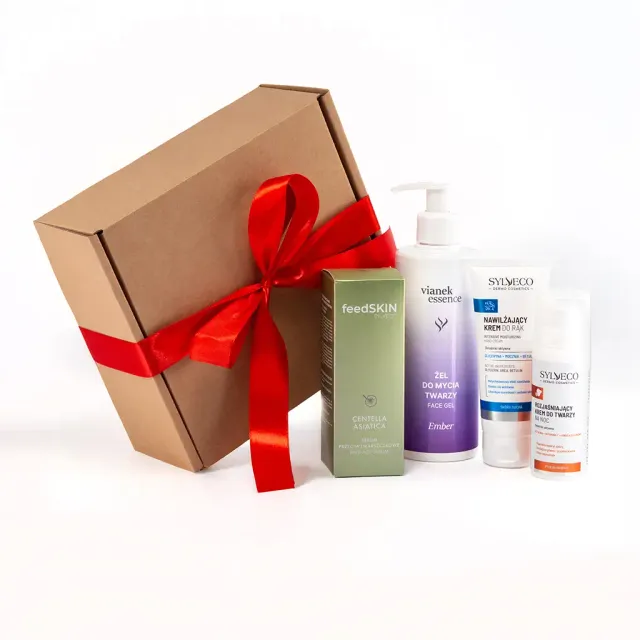 Sylveco Set Regalo Donna Viso e Mani 4 Pezzi Naturale
